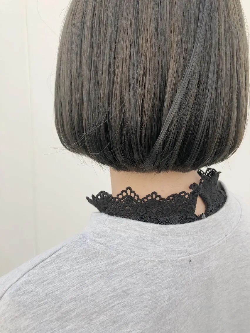 ショート カラー ノグチ ユウキ/ボブのヘアスタイル