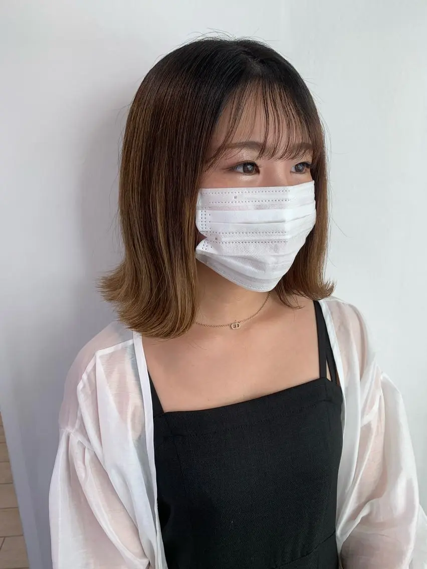 ミディアム 外ハネヘア Ami 🕊✨のヘアスタイル