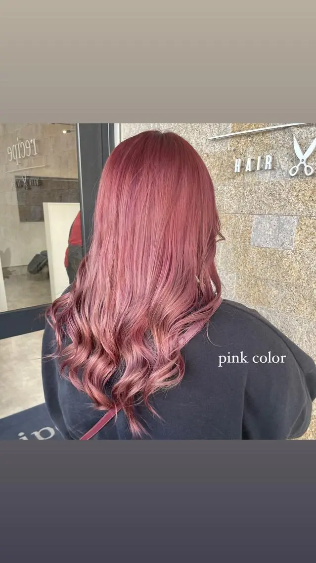 ロング カラー recipe 黒木 彩那のヘアスタイル