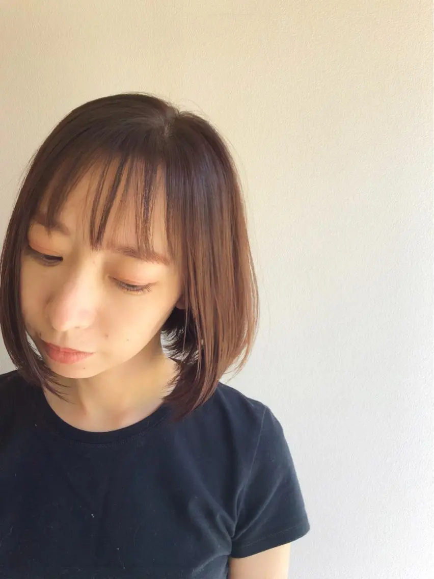 ミディアム カラー グラデーションカラー ピンクカラー 樋口 祐次郎のヘアスタイル
