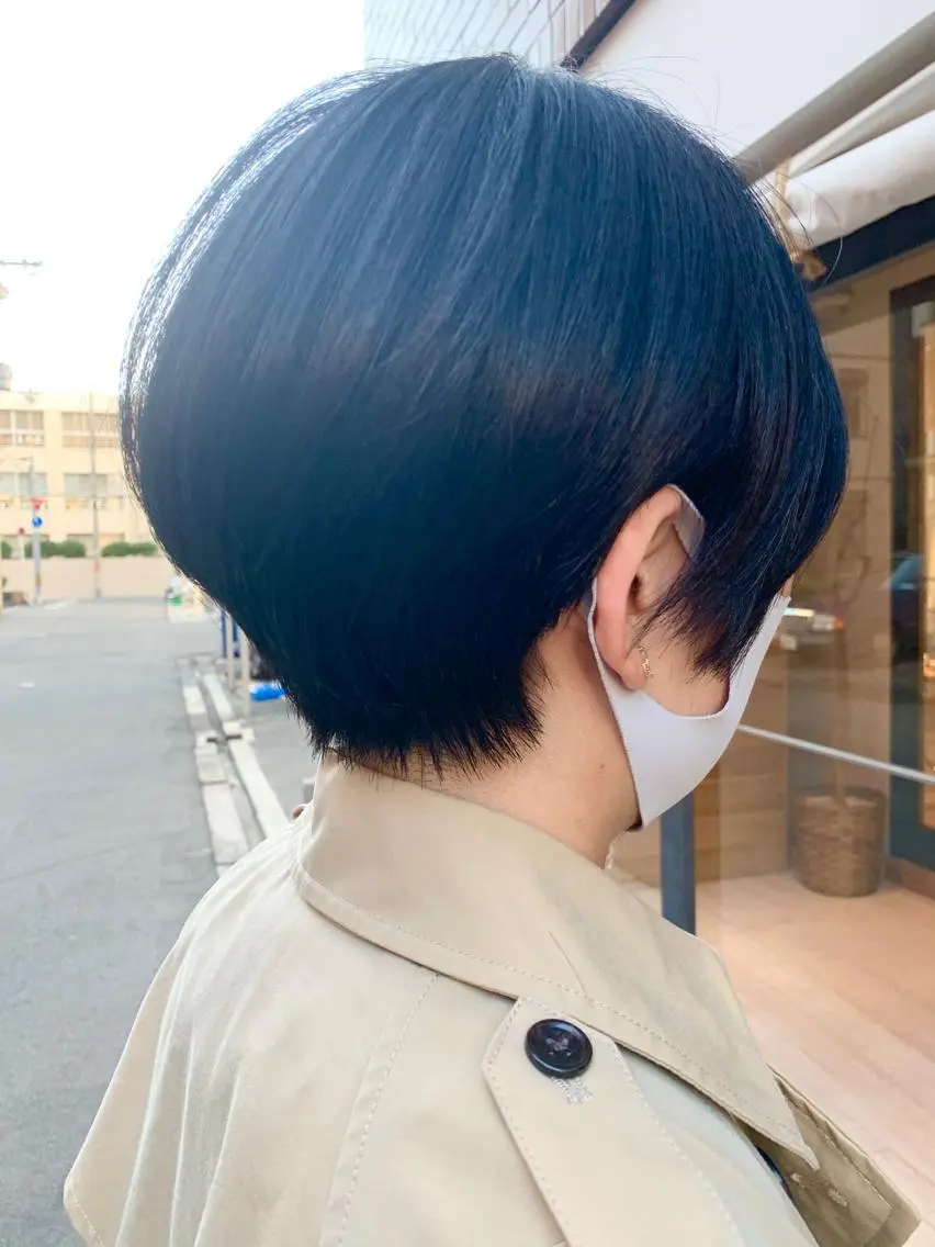ショート カット ヘアカラー NEWI 京橋 【yoko】のヘアスタイル