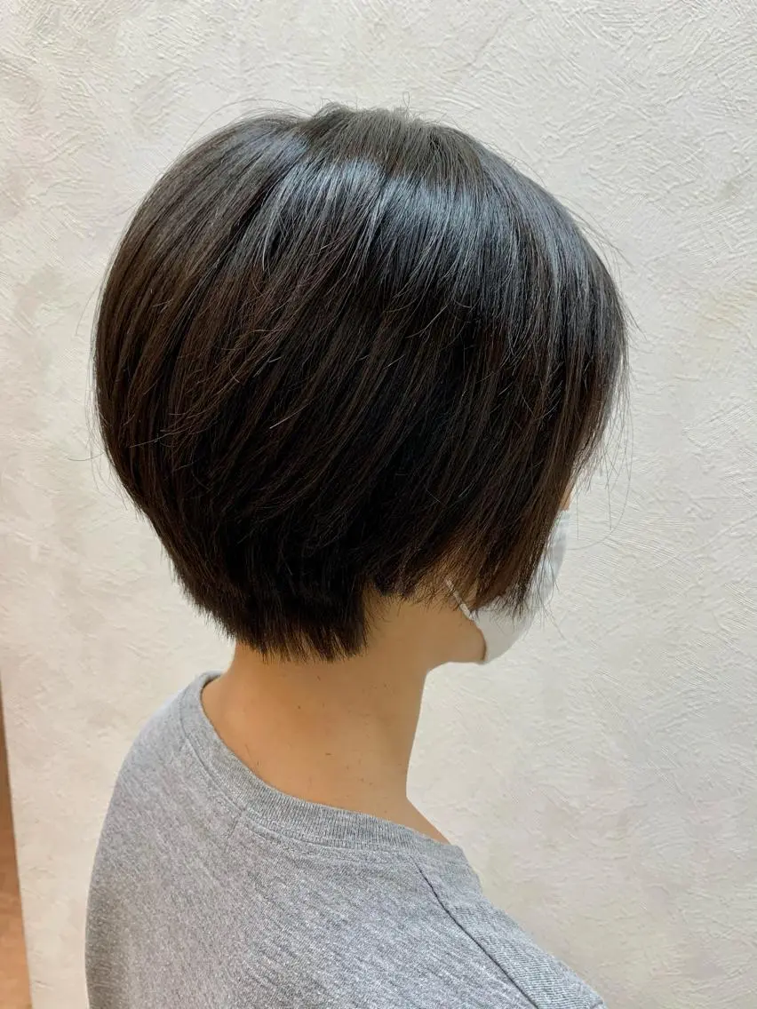 ショート 加藤 産休につき8月末までのヘアスタイル