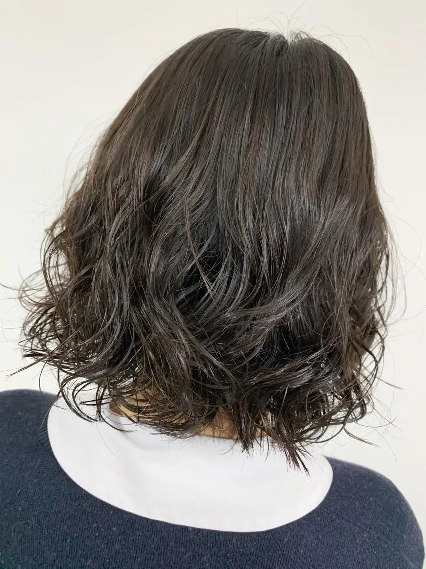 ミディアム 🥇近藤 恭輔🥇 Recharme新保のヘアスタイル