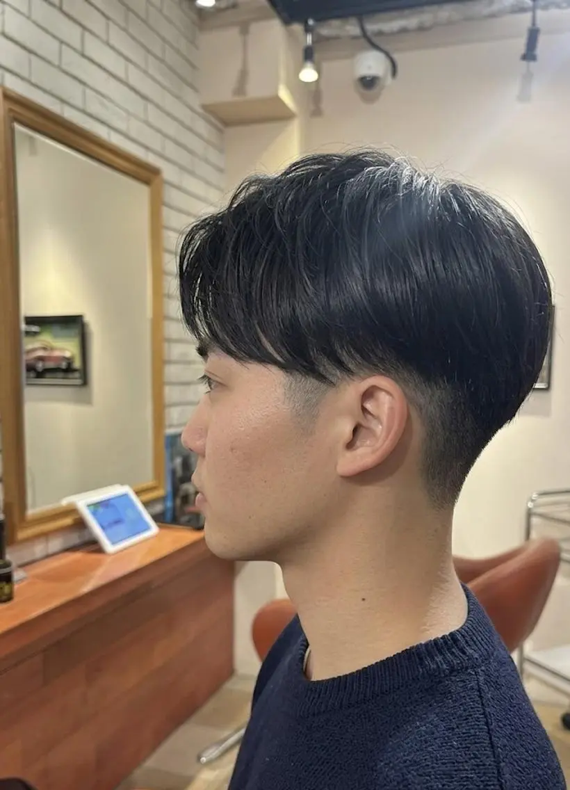 パーマ ショート カット パーマ トリートメント ヘッドスパ flencia 丸 和博|カットのヘアスタイル