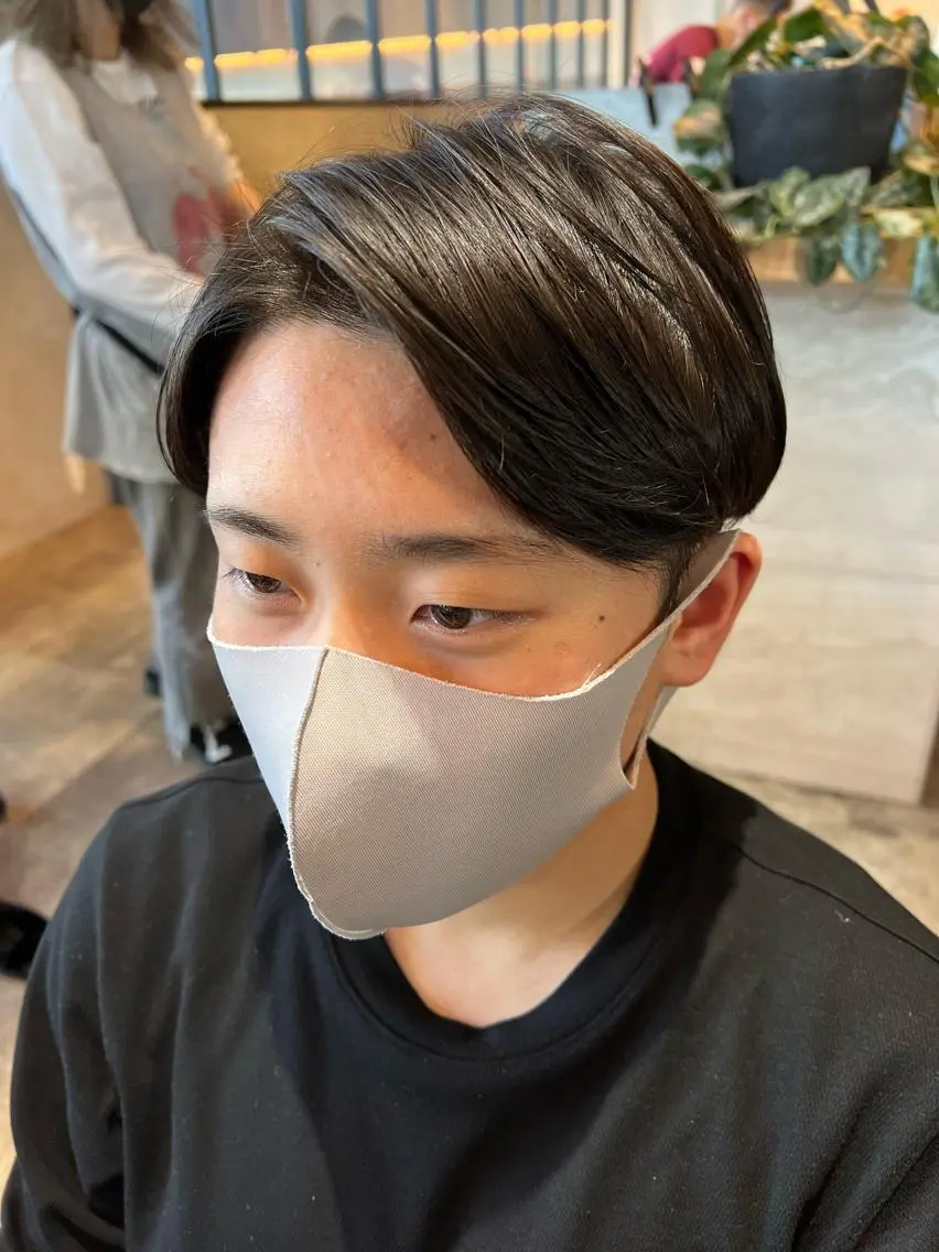 ショート パーマ メンズ メンズパーマ カット パーマ トリートメント 波巻きスパイラルパー マ/シャドウパーマ駿のヘアスタイル