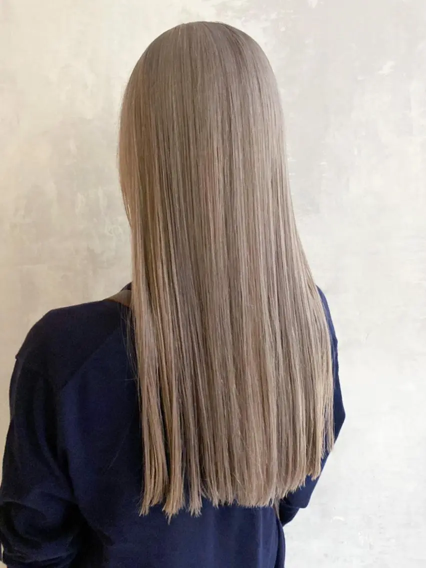 カラー パーマ ヘアアレンジ ベージュカラー カット ヘアカラー トリートメント ITbyALBUM 下北沢店のヘアスタイル