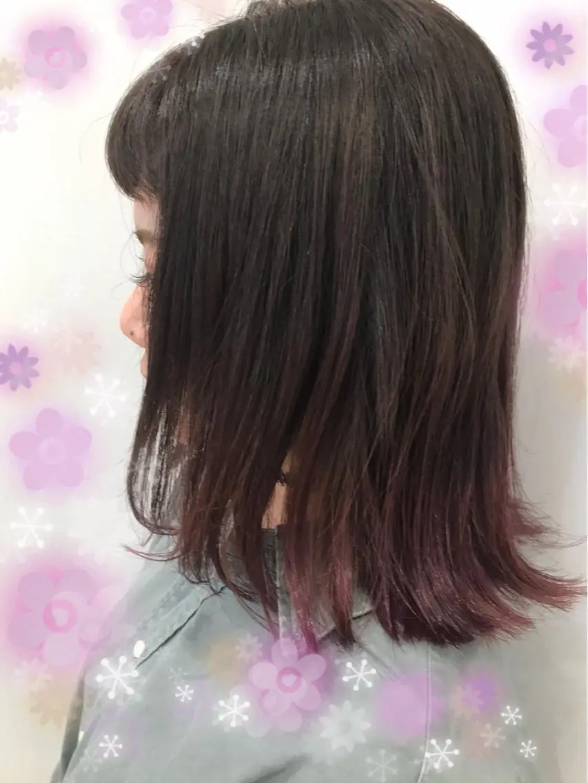 カラー 新宿駅近♡個室 ♡関口三都季🌜のヘアスタイル