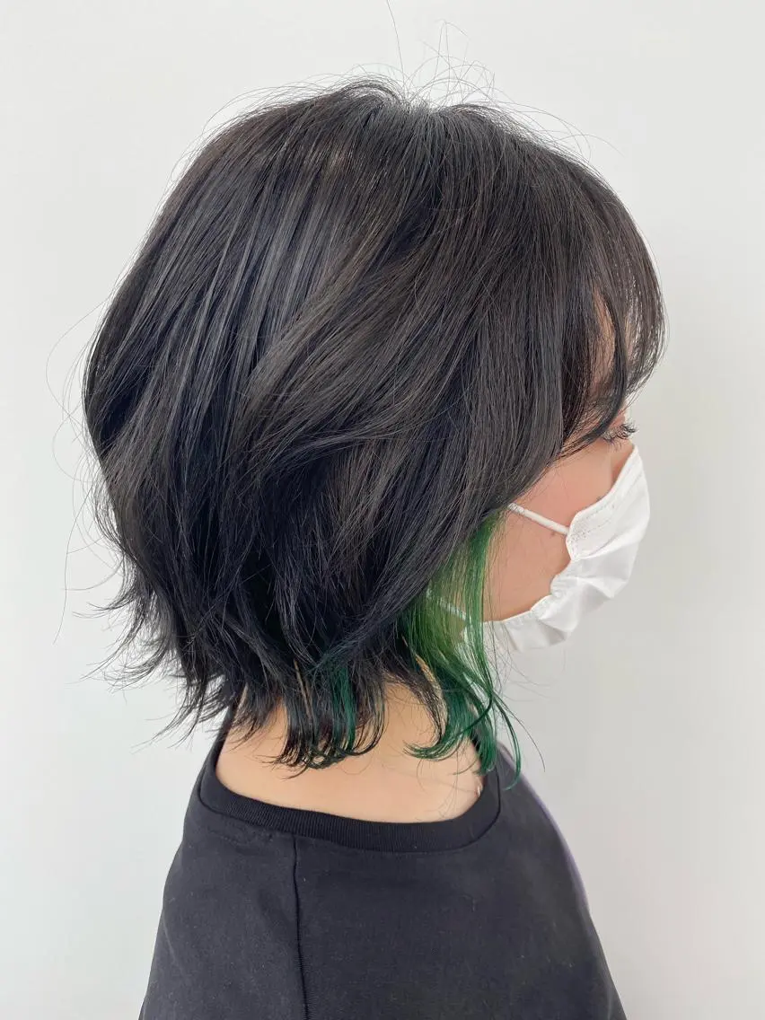 カラー 小岸 竜のヘアスタイル
