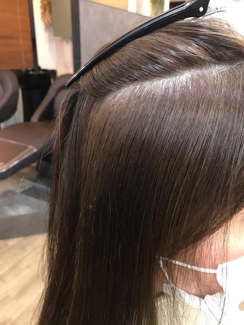 カラー ハイライトカラー Lapa ケンショーのヘアスタイル
