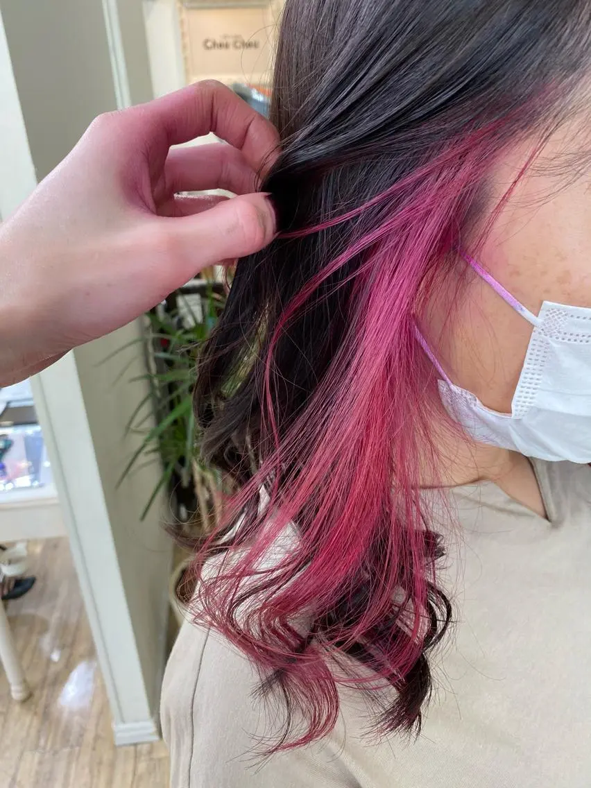 カラー SALOWIN栄 高須大貴のヘアスタイル