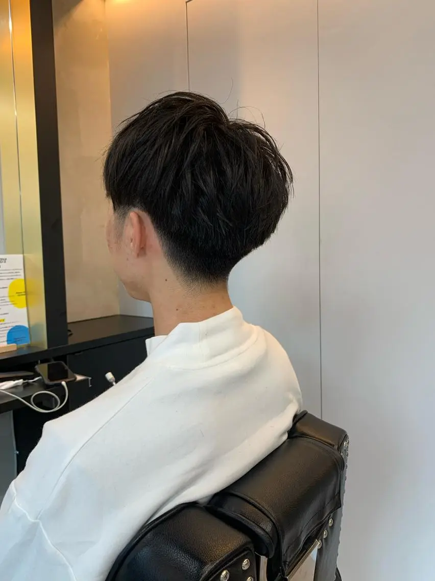 ショート メンズ マッシュ 刈り上げ メンズカット 大畑公平のヘアスタイル