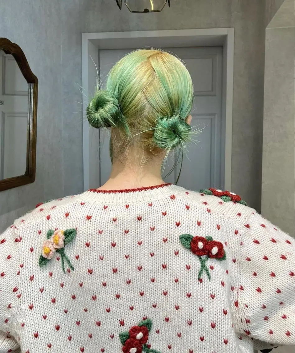 ミディアム カラー ヘアセット🎀パーマ Tsubasaのヘアスタイル