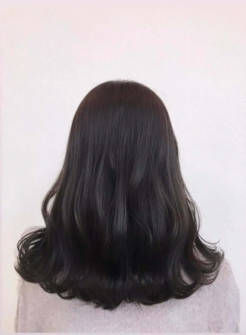 ミディアム カラー もりたみかこ 美容師お休み中のヘアスタイル