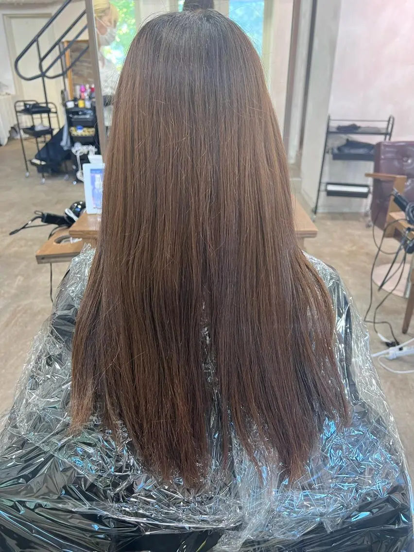 ✨ブリーチなしカラー ×髪質改善✨松村 潤のヘアスタイル