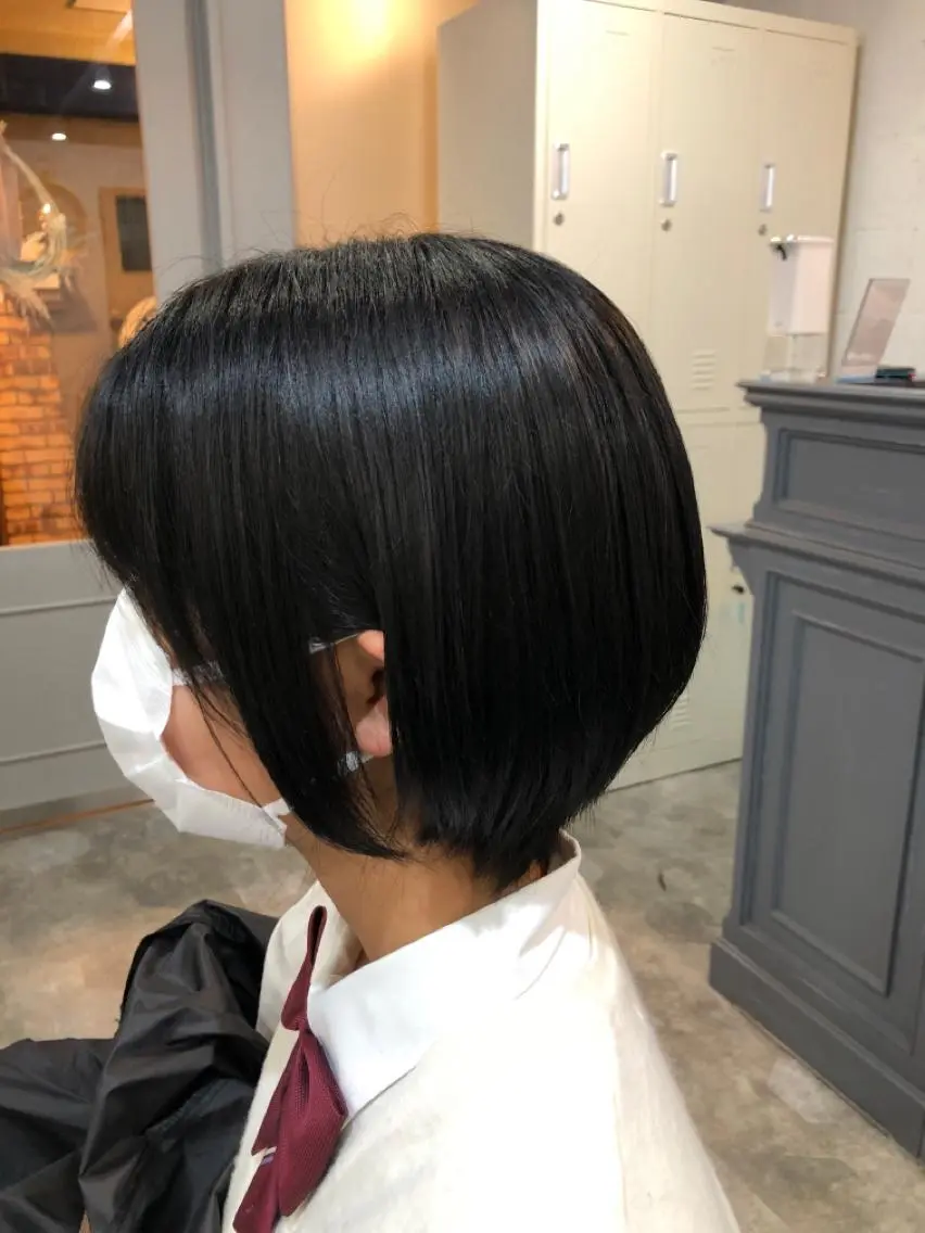 ショート ショートボブ ボブ ショートヘア カット トリートメント hair care ACRO店長 谷のヘアスタイル