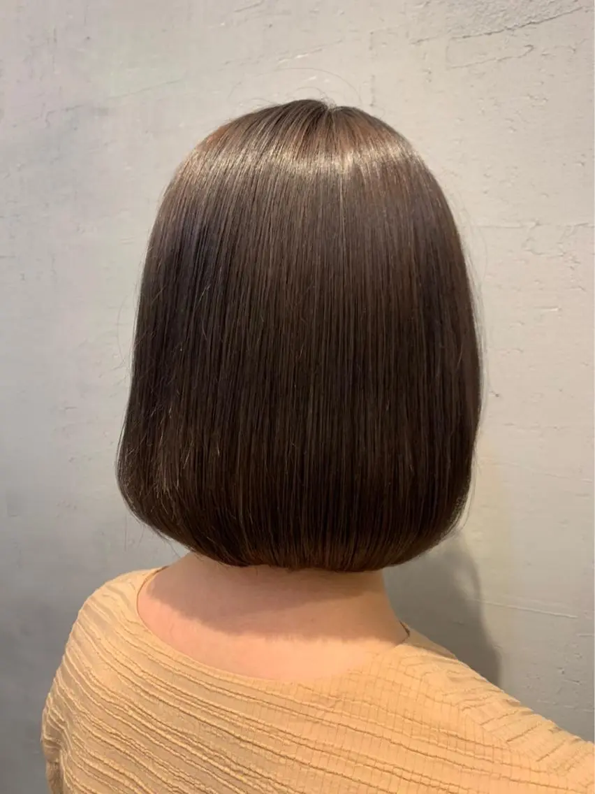 ショート 切りっぱなしボブ ボブ kuschel モリオカのヘアスタイル