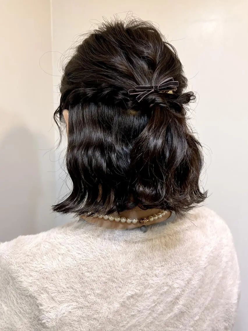 ヘアアレンジ ヘアセット 🤍ヘアセット.ヘア アレンジ湯山詩織🤍のヘアスタイル