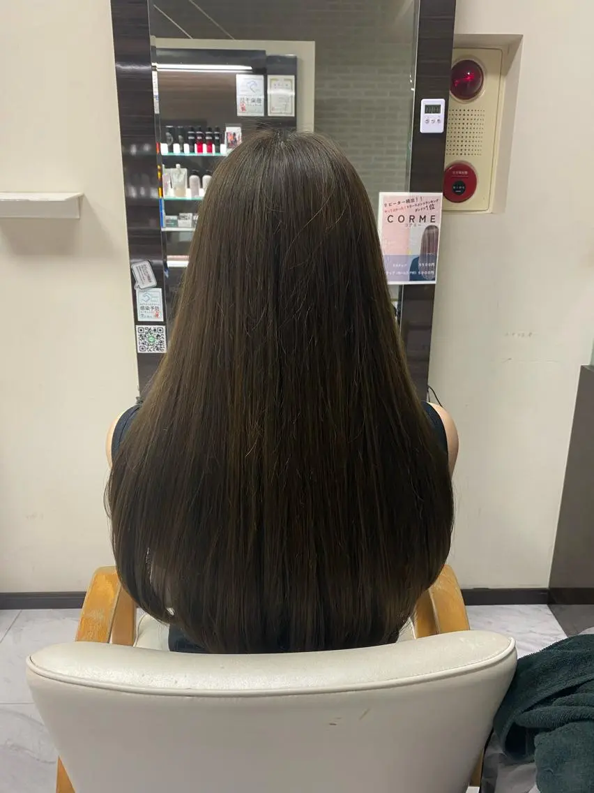 ロング レイヤーカット シャギー 目黒 碧人のヘアスタイル