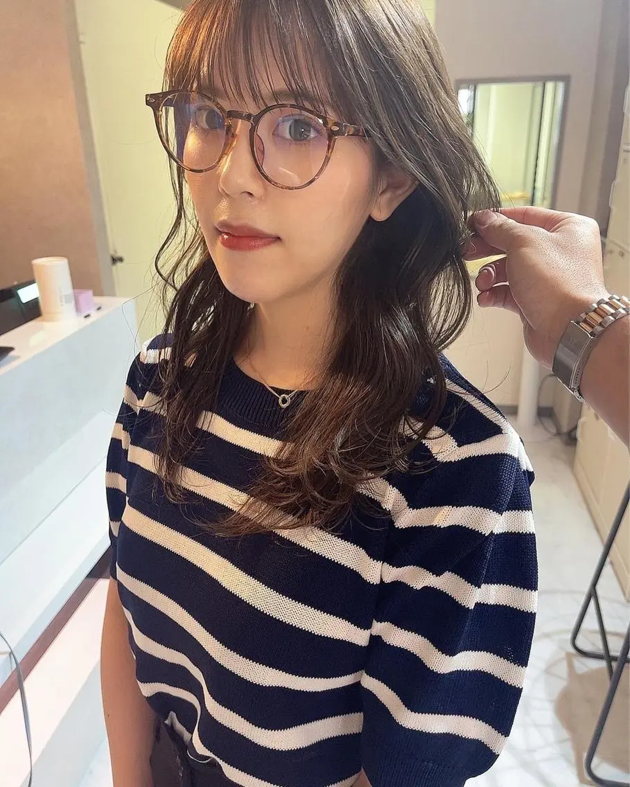 セミロング カラー カット ヘアカラー トリートメント モテ髪支持率NO.1 KENJIROのヘアスタイル