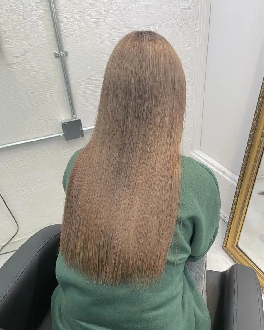 ロング カラー ヘアカラー トリートメント 艶髪/透明感カラー tawadaのヘアスタイル
