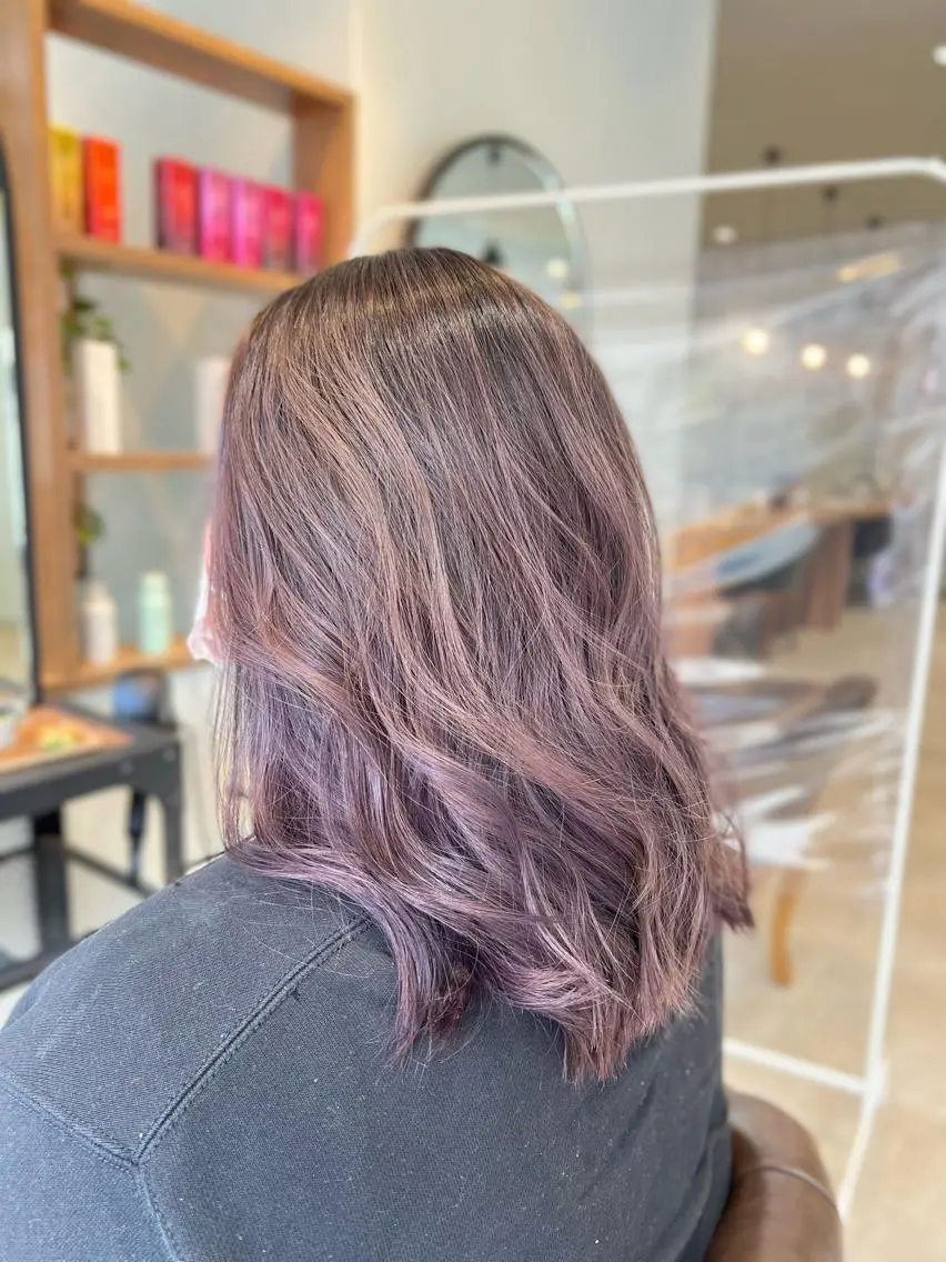 ミディアム カラー 💎エクステ専門店 BIZE梅田🇰🇷のヘアスタイル