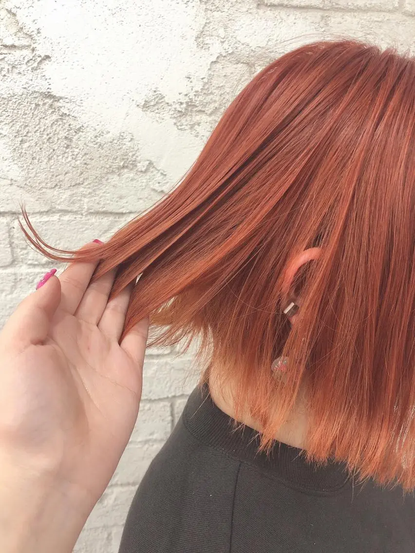 ショート ヘアカラー トリートメント ヘッドスパ ヘアセット ️韓国ヘア/レイヤー カットYūka❤️のヘアスタイル