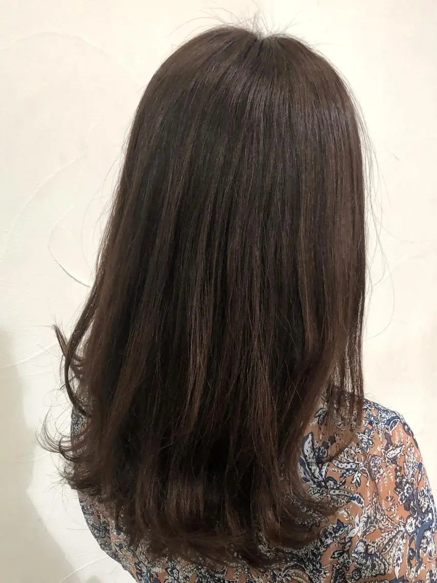 カラー RINA 🩵のヘアスタイル