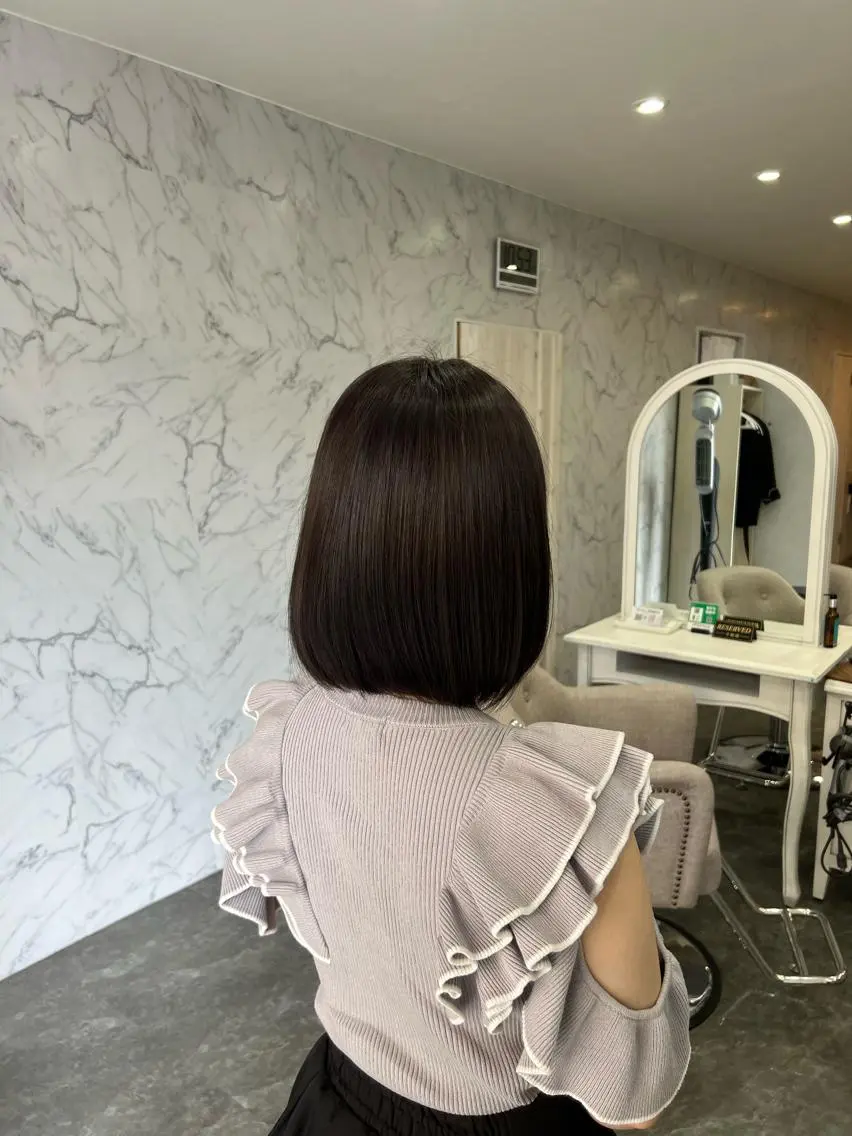 ショート ヘアカラー 秋葉原　柏木絢汰 ✨当日予約okのヘアスタイル