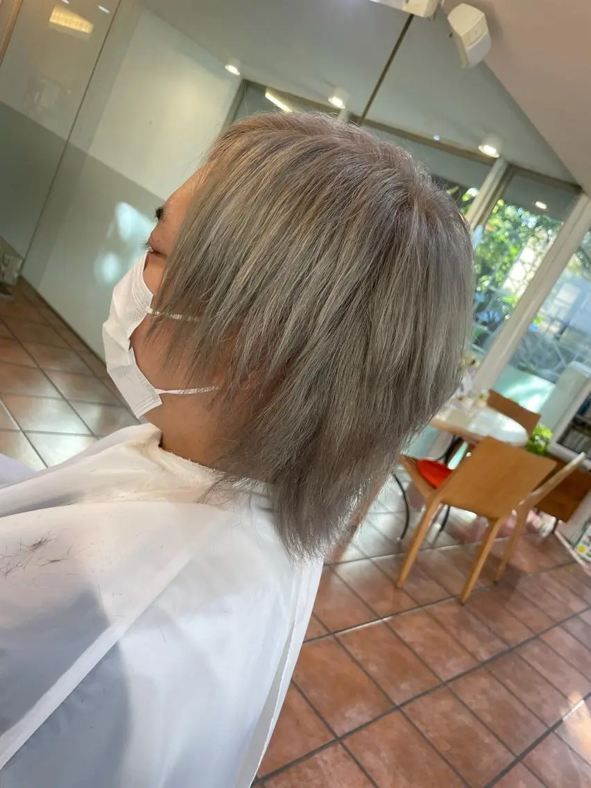 ショート カラー メンズ ヘアカラー トリートメント 🌸髪質改善🌸 Shuhei🗝♠のヘアスタイル