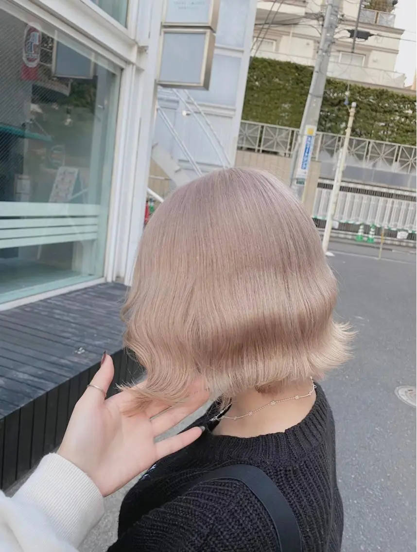 ミディアム カラー 似合わせカットカラー 🌟ryusei⭐️のヘアスタイル