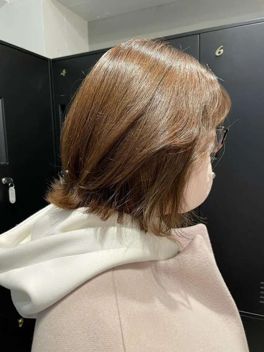 ミディアム カラー hazuki 🌝のヘアスタイル