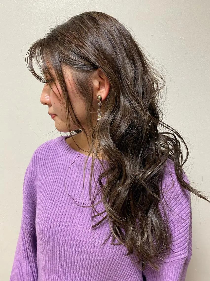ロング カラー hair &eye LAWE.店長のヘアスタイル