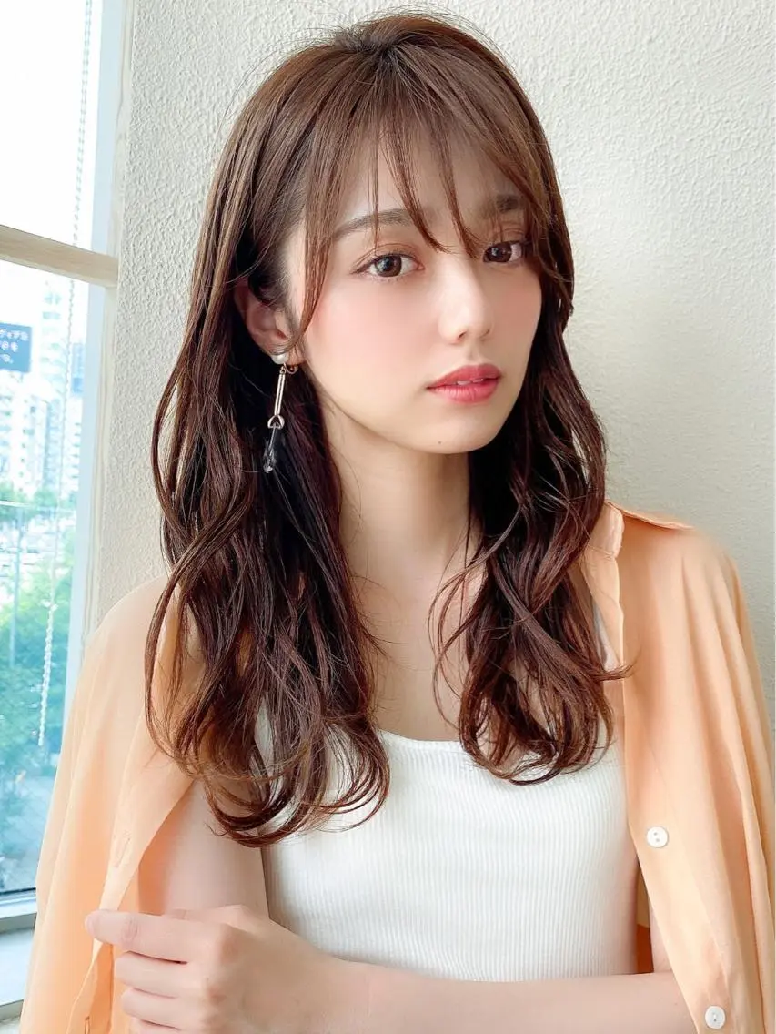セミロング カット ヘアカラー トリートメント エリア1位⭐️ けんとのヘアスタイル