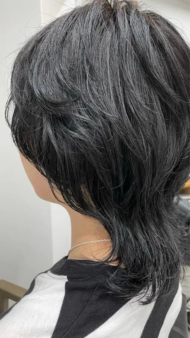 カラー ダークグレー 蛭田 雅之のヘアスタイル