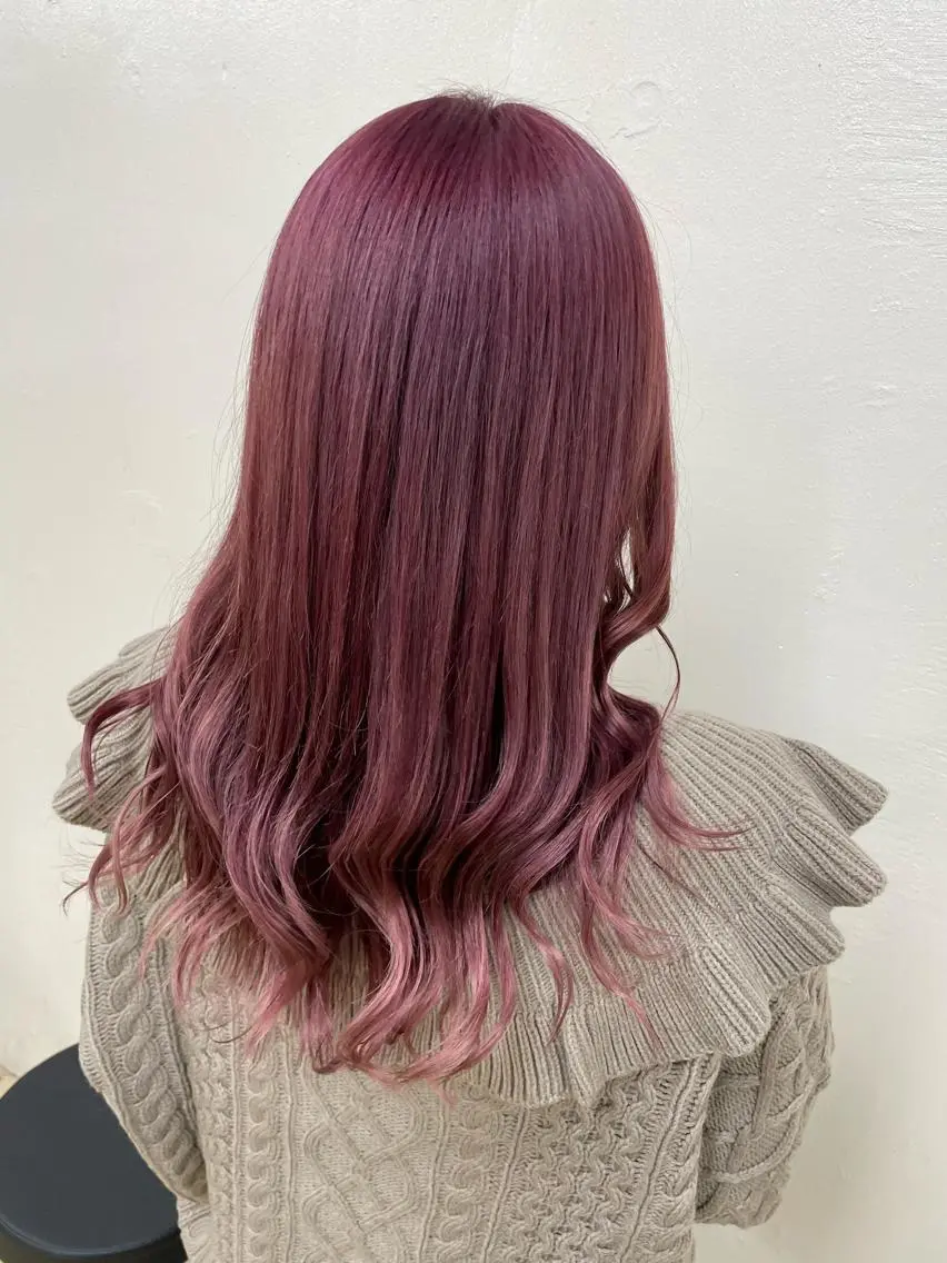ロング カラー 乾かすだけで美髪✨ 髪質改善専門/鈴木遼のヘアスタイル