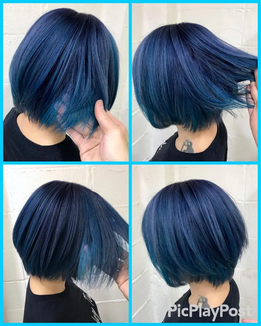 ミディアム カラー ササ キのヘアスタイル