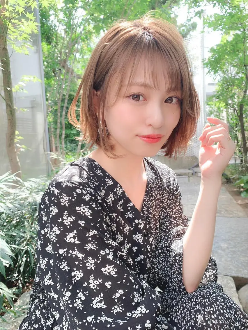 ショート カラー ヘアアレンジ ショートヘア 【赤み消しカラー】 中野浩太のヘアスタイル
