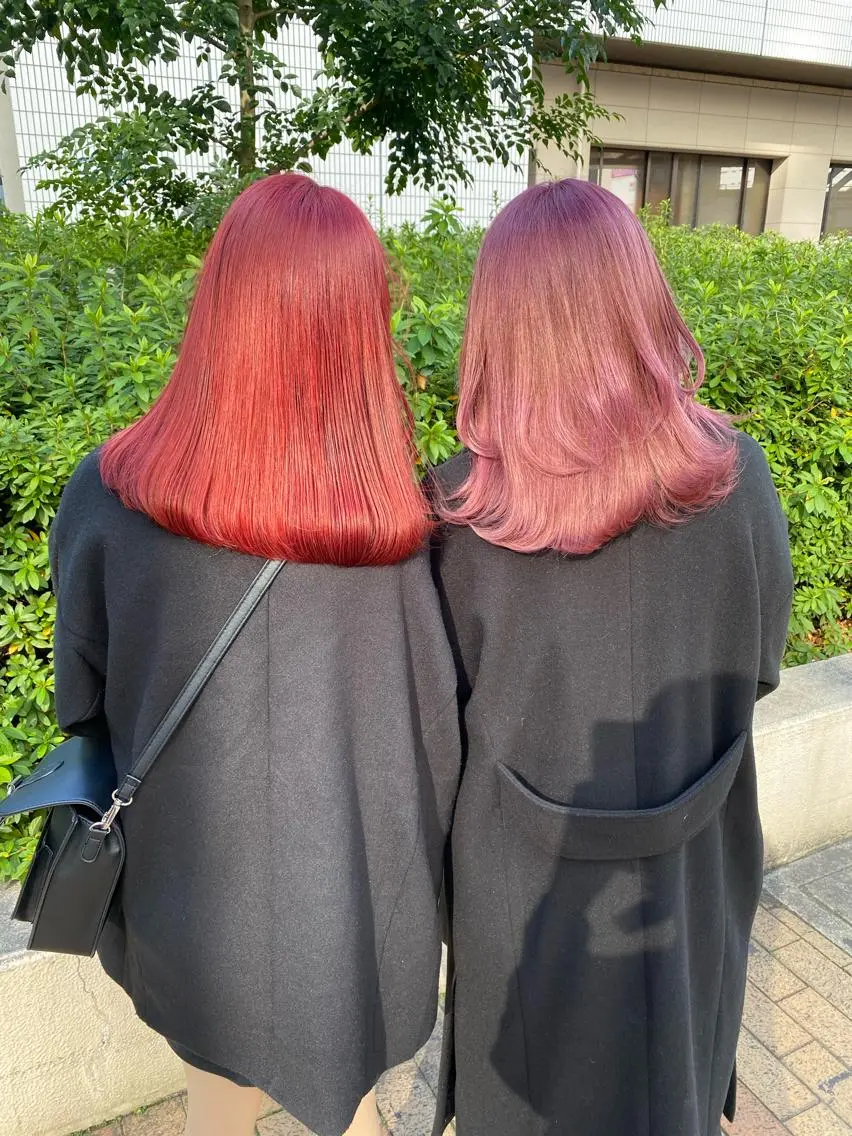 セミロング カラー 🧡色落ちまで2度 楽しめる🧡ヨシキのヘアスタイル