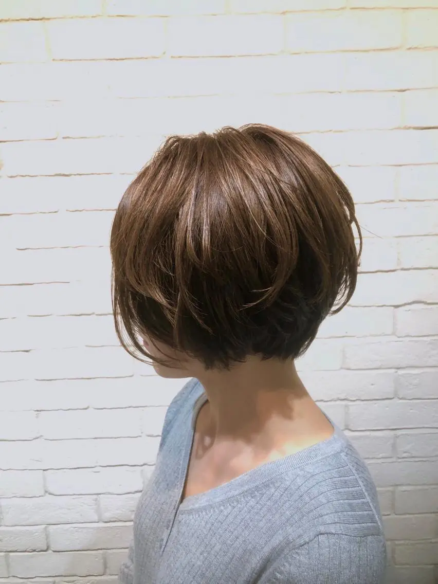 ショート カラーアンドケアリタ kitamuuuのヘアスタイル