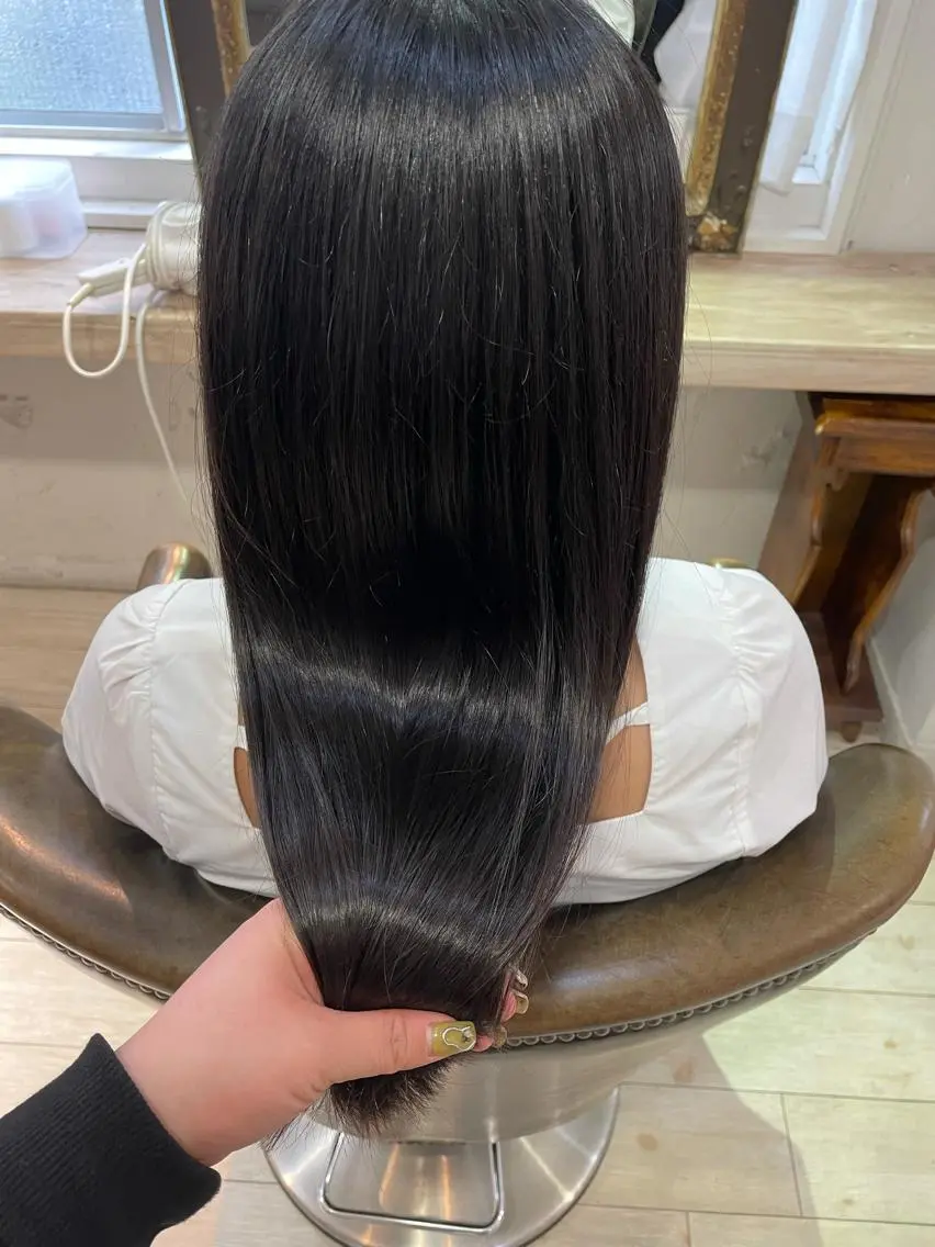 ロング 北川 智海のヘアスタイル