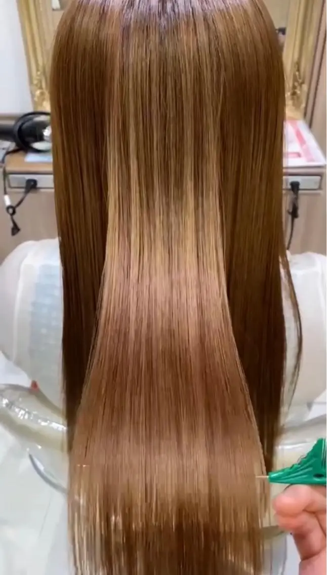 ロング パーマ 古川 琴美のヘアスタイル