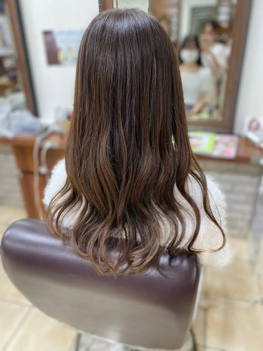 ロング HIRAGA MIKIのヘアスタイル