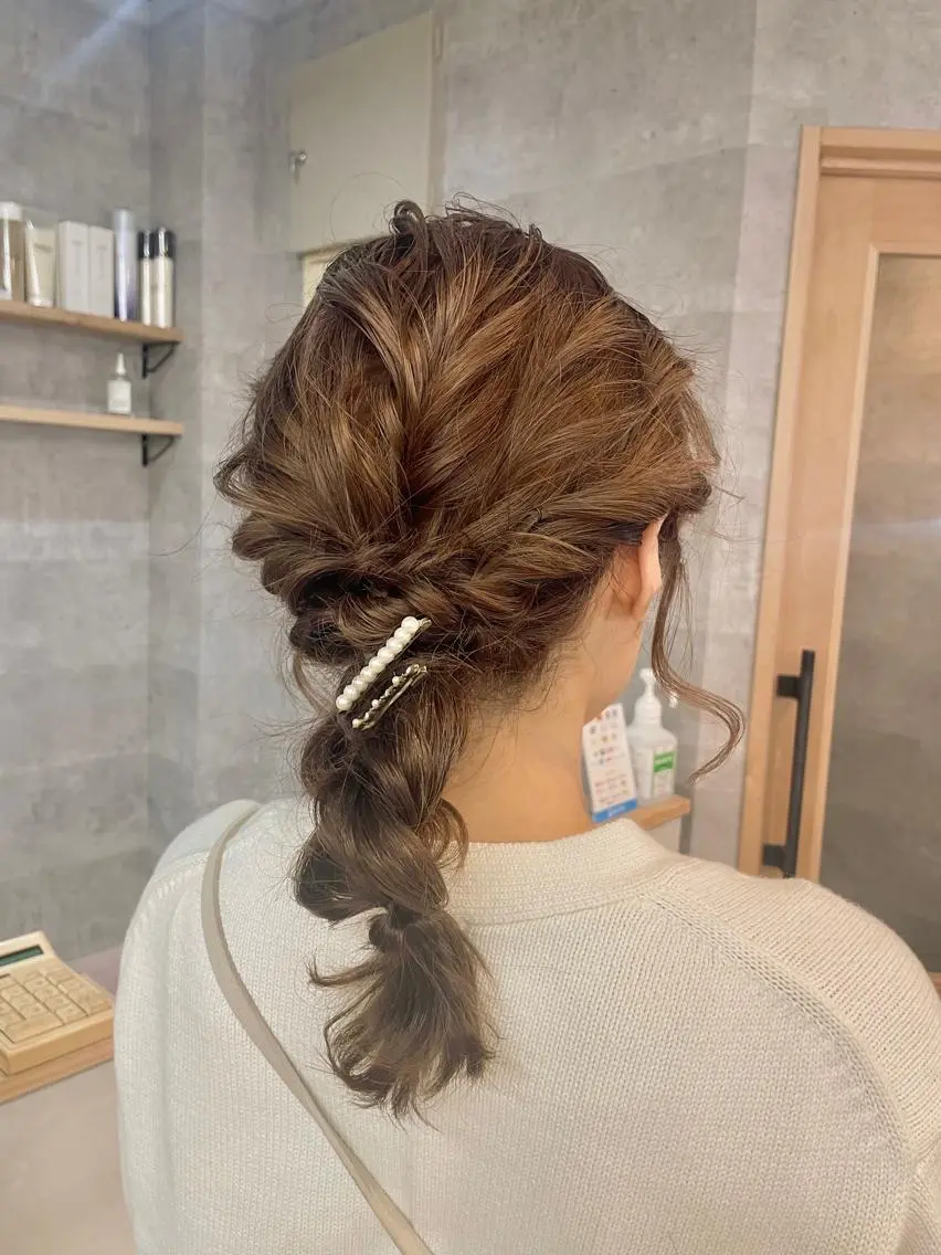 ヘアアレンジ ヘアセット 艶髪 🌸木下なつみのヘアスタイル