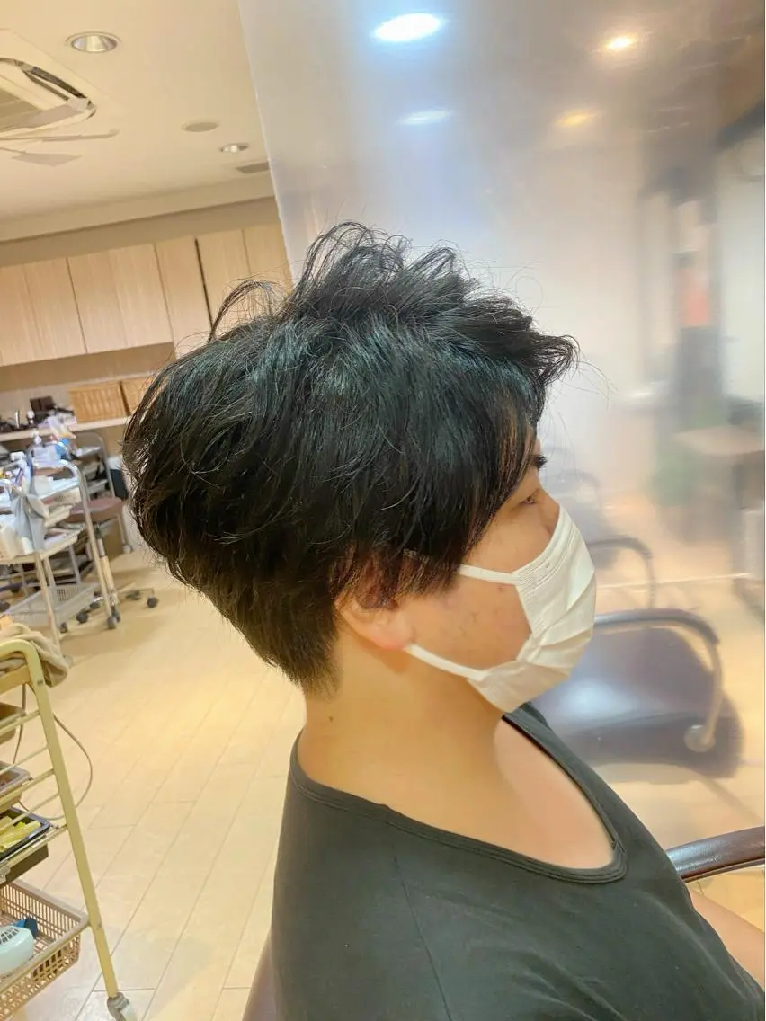 メンズ ツーブロック 刈り上げ 安藤 慎悟のヘアスタイル