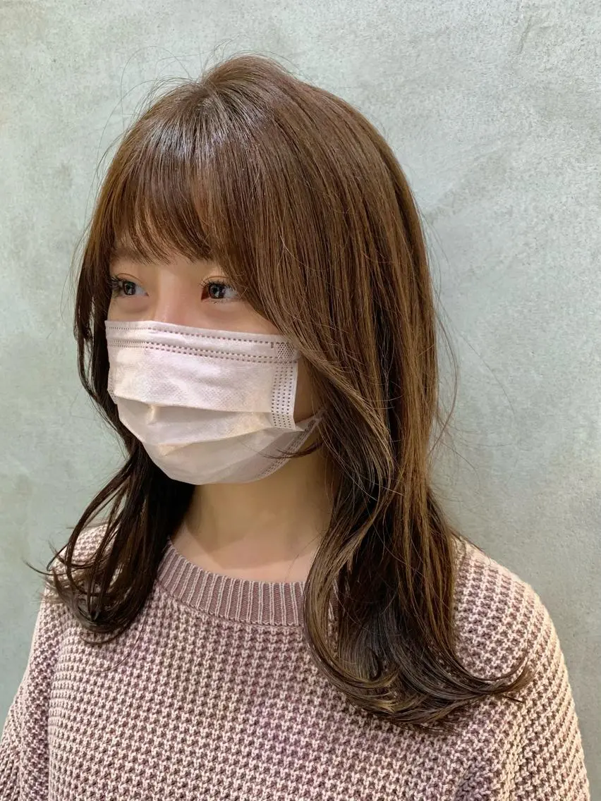 ミディアム ✨コテ巻き風パーマ ✨川合佑哉のヘアスタイル