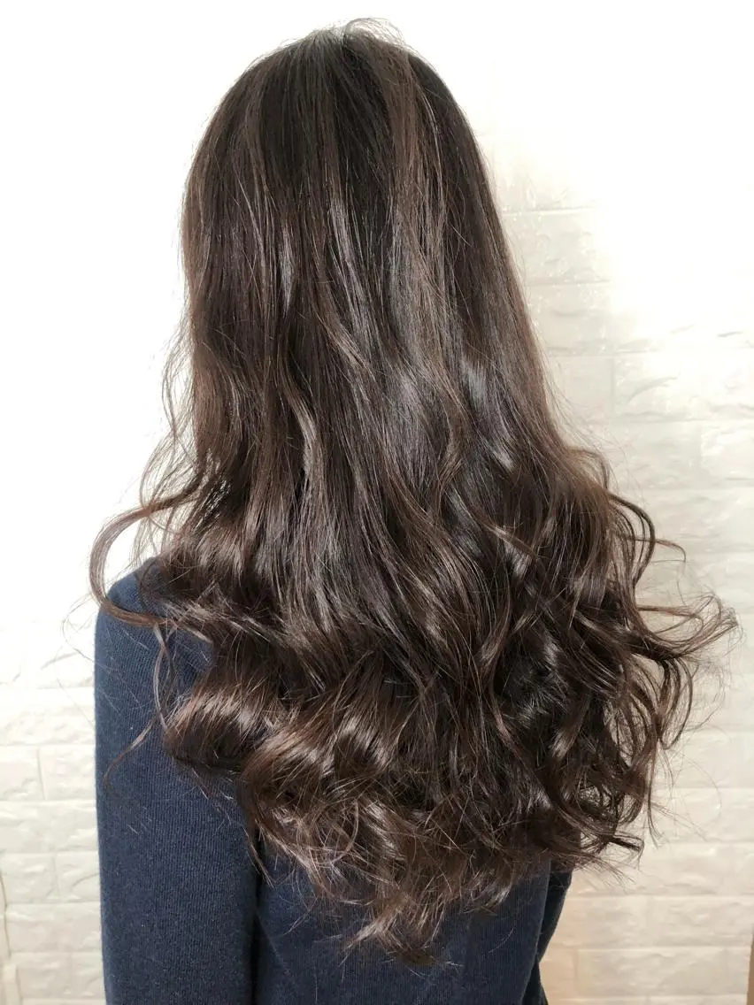 ロング 縮毛矯正/髪質改善 主税巧一のヘアスタイル