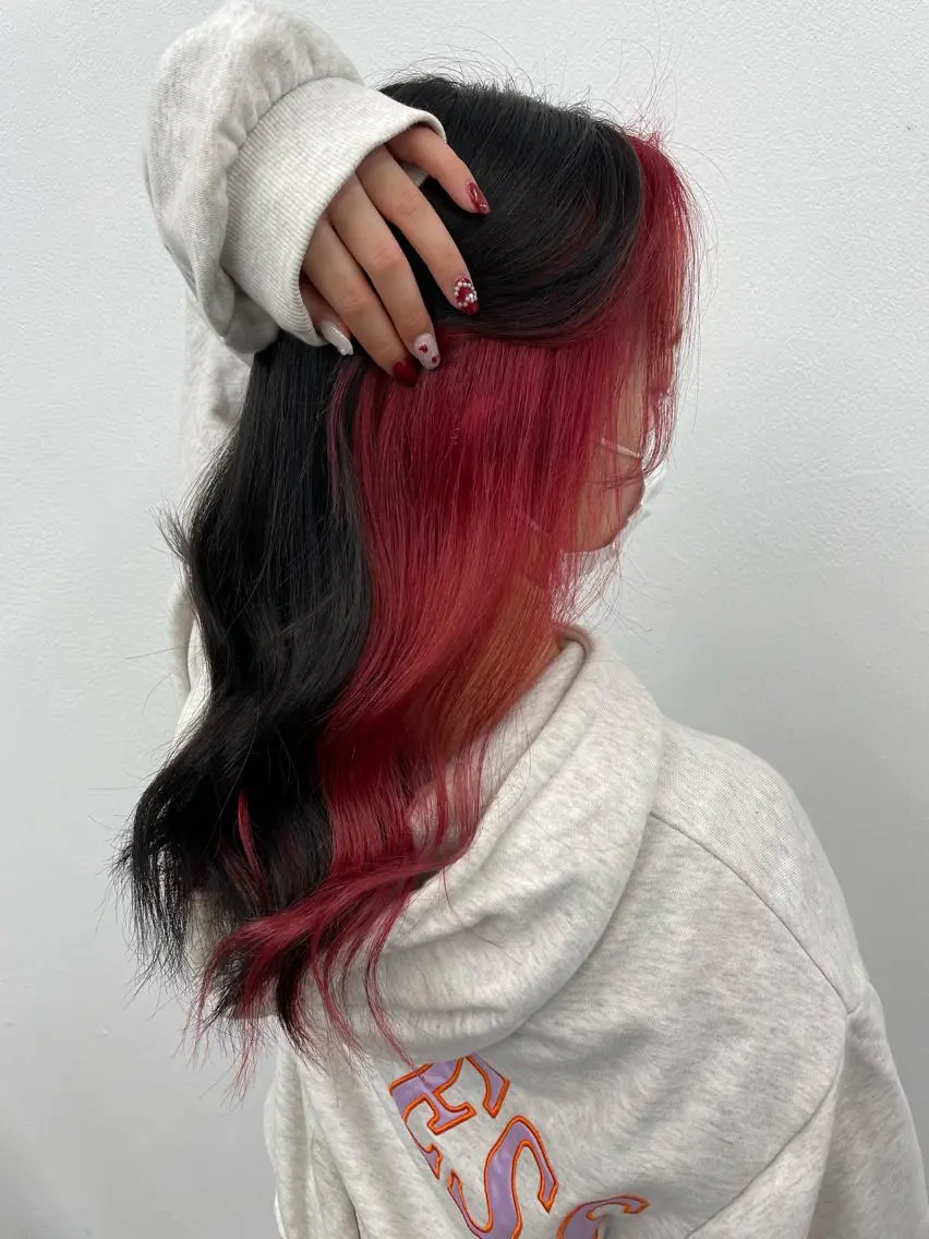 ロング カラー ヘアカラー ✨ブリーチカラー /菜月‪‪✨のヘアスタイル