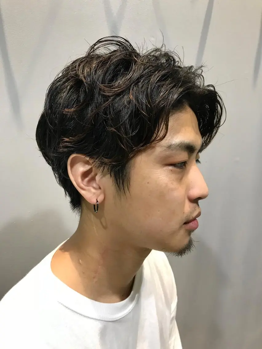 ショート メンズ 山下 亮輔のヘアスタイル