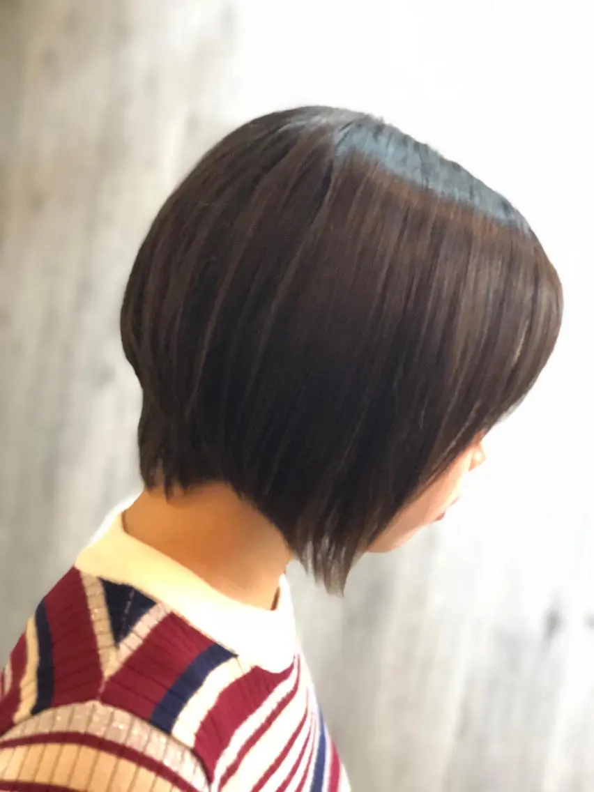 ショート ショートヘア カット トリートメント 及川 祐輔のヘアスタイル