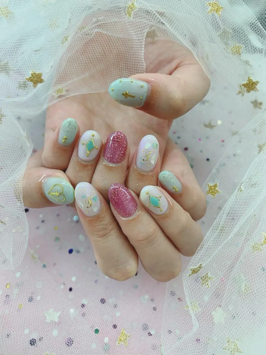 ネイル 💅ネイルサロン ブラン🌈かすみのネイルデザイン